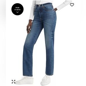 NWT Levi’s rib cage straight ankle size 26